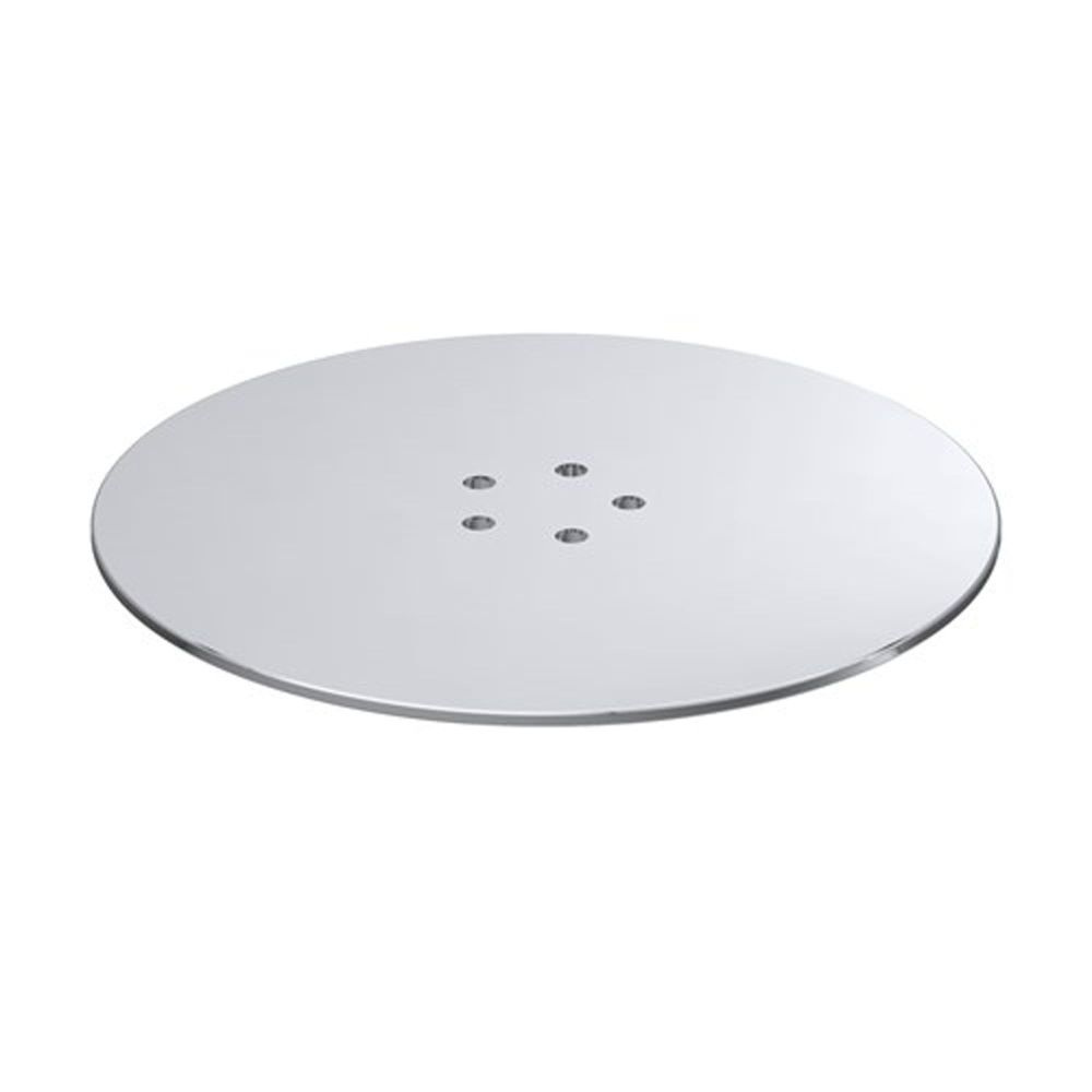 90mm Chrome Brass Shower Waste Cover