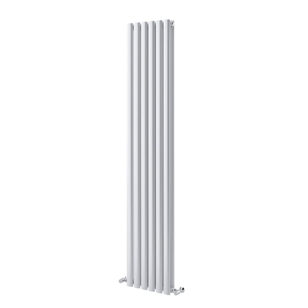 Islington White Double Vertical Radiator 1800x472mm