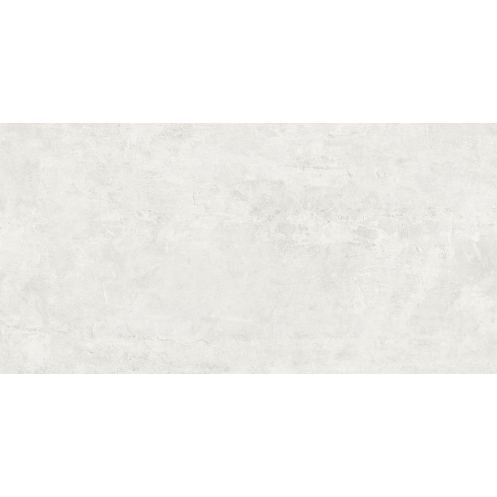 Donovan White Concrete Effect Porcelain Tile 600x1200mm