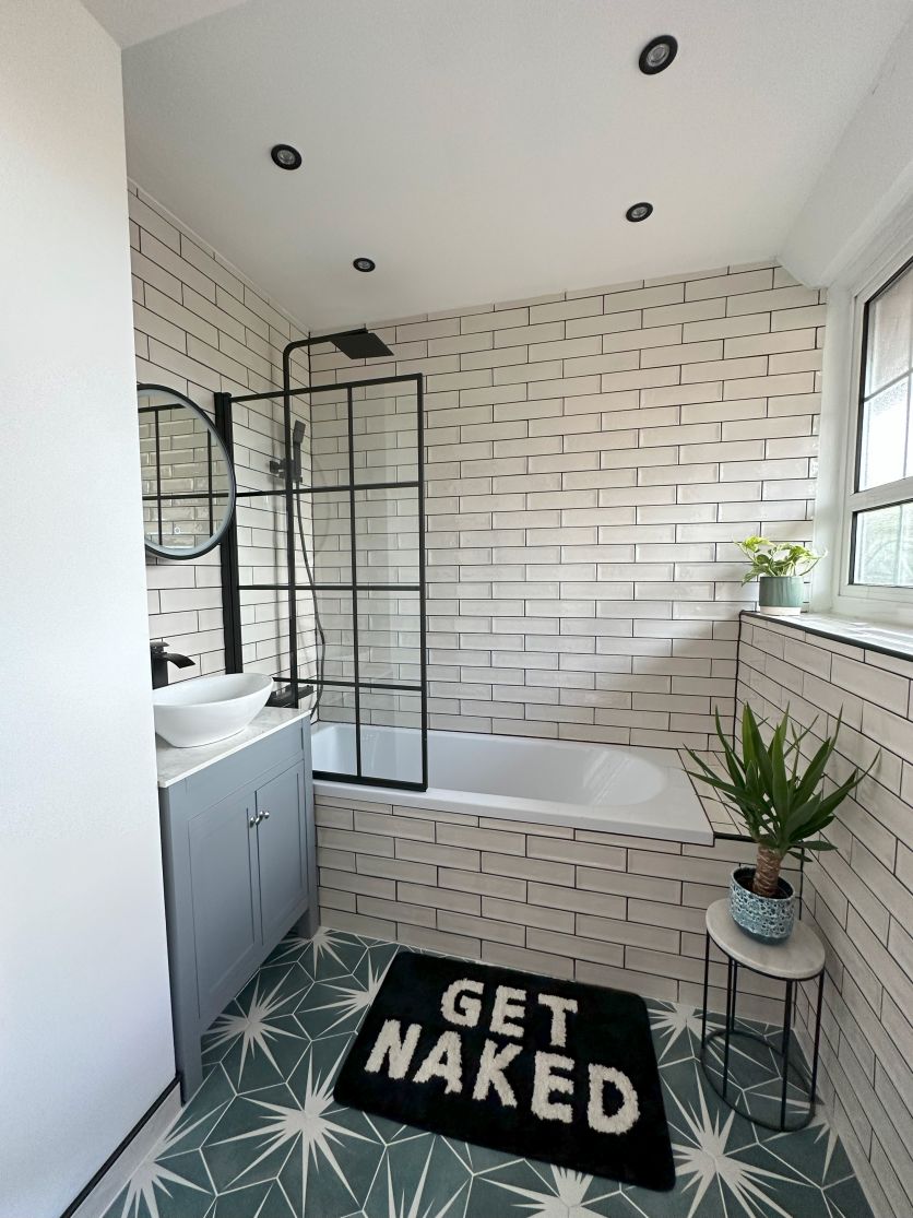 Navajo Gris Gloss Ceramic Brick Tile