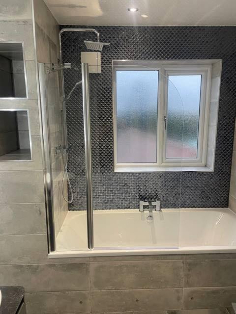 Turbot Navy Gloss Mosaic