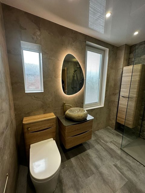 Ivy Pebble Backlit LED Mirror