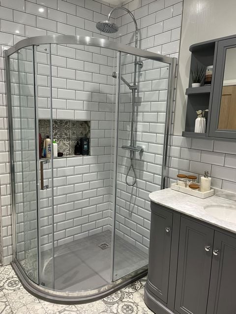 Fabio Single Sliding Door Quadrant Enclosure