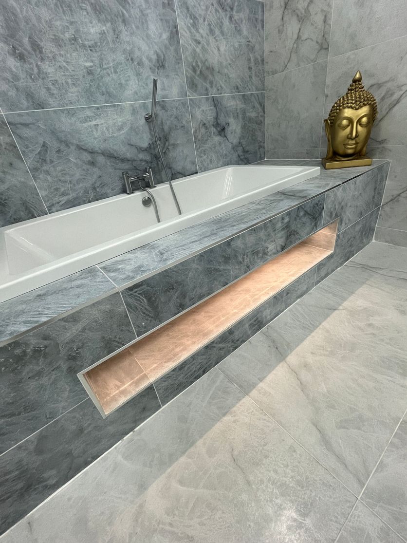 Kendrick Sky Lappato Porcelain Tile