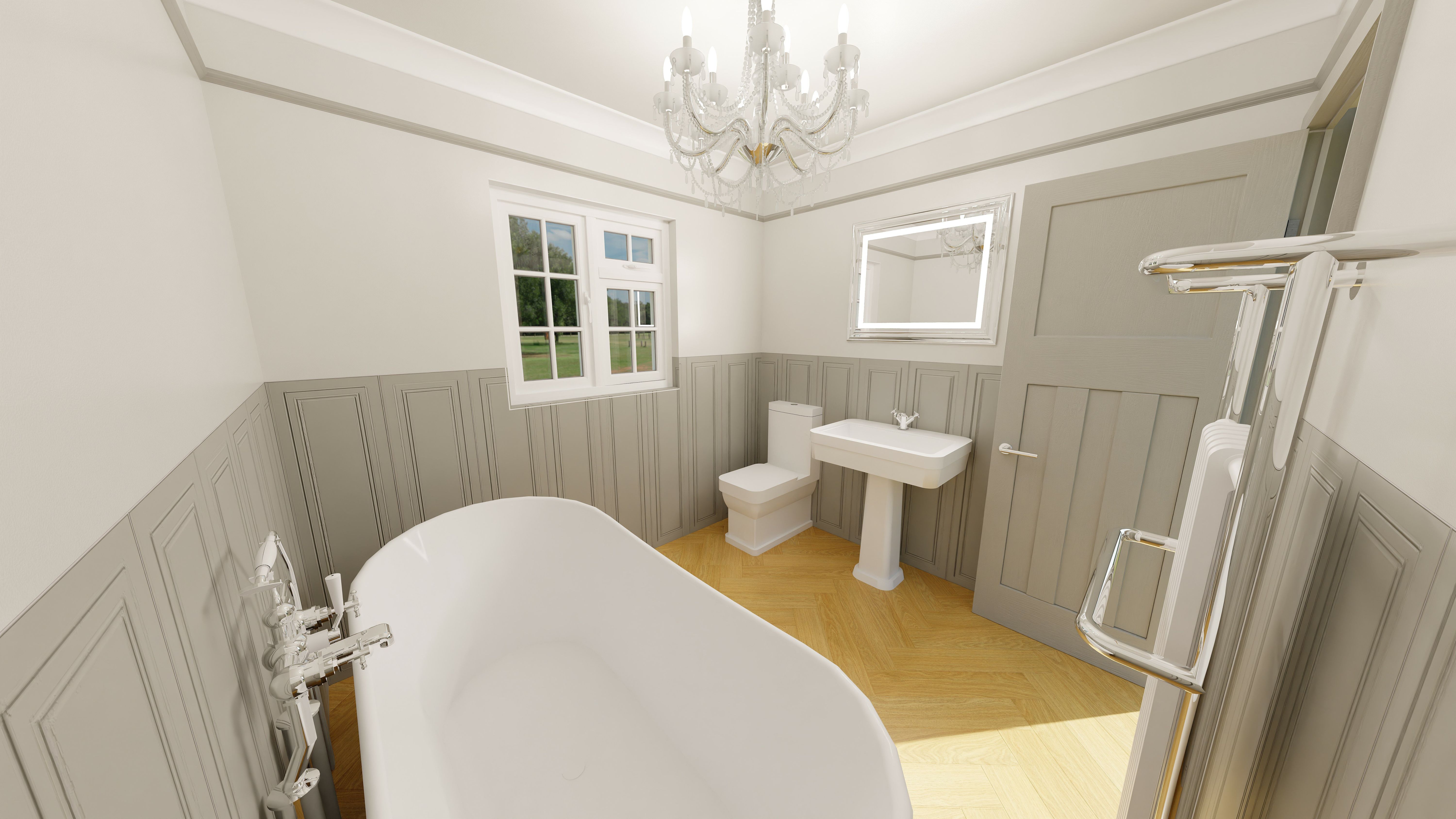 3D Design created for a customer at Easy Bathrooms Lincoln