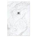 Peoria Arabesco White Marble Shower Tray 1500x900mm