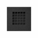 Peoria Black Shower Tray Grate Waste Cover