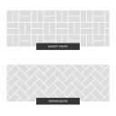 Metro Black Ceramic Brick Tile 100x200mm