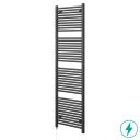 Neptune Anthracite Electric Heated Towel Rail 1800x500mm