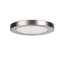 Taurus Satin Nickel 12w LED Round 5 in 1 Ceiling or Wall Panel