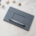 Sleek Brushed Nickel Handle