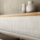 Komodo White Kit Kat Tile 200x200mm