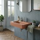 Micheli Carmello Gloss Wall Hung Basin 700mm