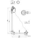Burlington Chrome Exposed Plug & Chain Bath Waste