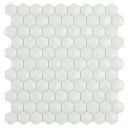 Naple Hexagon Matt White Mosaic 307x317mm