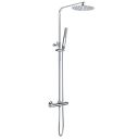 Kendal Chrome Thermostatic Mixer Shower Pack