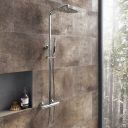 Kendal Chrome Thermostatic Mixer Shower Pack