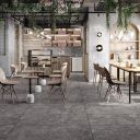 Peninsular Nero 3D Super Matt Porcelain Tile - 1200x600mm