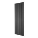 Perth Grey Double Vertical Flat Panel Radiator 1800x610mm