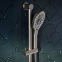 Moray Nickel Concealed Valve Shower Pack Roomset Close up 1