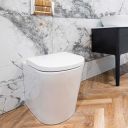 Froxfield Back to Wall Toilet & Soft Close Seat roomset