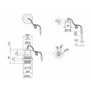 Burlington Chrome Plug & Chain Slotted Basin Waste