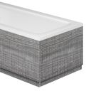 Grey Ash End Bath Panel 800mm