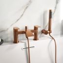 Tear Brushed Bronze Bath Shower Mixer Tap