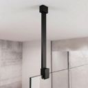Oxford Black Shower Screen Ceiling Support Arm 800mm