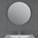 Ciara Round Battery Operated LED Bathroom Mirror 600x600mm