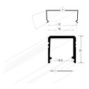 Smart Surface LED Aluminium Profile Component Kit 3 Metres