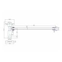Burlington Chrome Cistern Tank On Off Valve