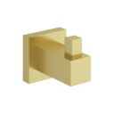 Quad Brushed Gold Robe Hook