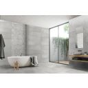 Lancer Gris Concrete Effect Matt Ceramic Tile 300x900mm