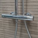 Weybridge Chrome Shower Bar