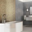 Glimmer Gold Porcelain Tile 333x650mm