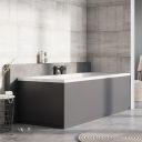 Ellis Charcoal Front Bath Panel 1800mm