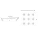 ultra slim shower head specification