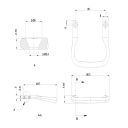 Burlington Toilet Seat Handle - Gold