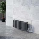 Upton Grey Triple Horizontal Column Radiator 300x1010mm