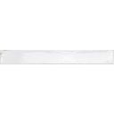 Capri White Gloss Ceramic Brick Tile - 400x50mm