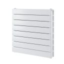 Delton White Horizontal Convector Radiator - 600x600mm