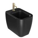Micheli Matt Black Back to Wall Bidet