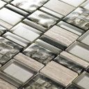 Arturins Silver Travertine Mosaic 300x300mm