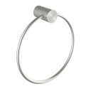 Moray Nickel Knurled Towel Ring