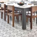 Chard Grey Ornate Ceramic Tile 450x450mm