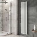 Perth White Single Vertical Flat Panel Radiator 1800x340mm