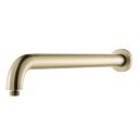 Flint Champagne Gold Round Shower Arm