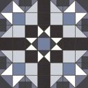 Vincent Azul Matt Ceramic Tile 450x450mm