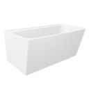 Orchid Left Hand Freestanding Corner Bath wall view